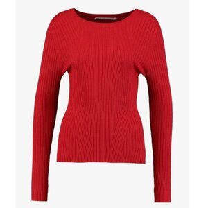 ONLY Natalia L/S Rib Pullover Knit Long Sleeve Top XL